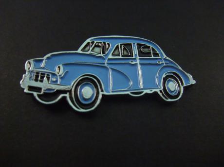 Morris Minor typisch Engelse auto blauw